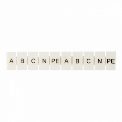 Слесарка.бай. Маркеры для JXB-ST 2,5 с символами "A, B, C, N, PE" (100 шт.) EKF PROxima zb-st-2.5-A-PE - стоимость, описание, магазин.