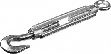 Слесарка.бай. Талреп DIN 1480, крюк-кольцо, М16, 2 шт, оцинкованный (30515-16) STAYER под заказ - стоимость, описание, магазин.