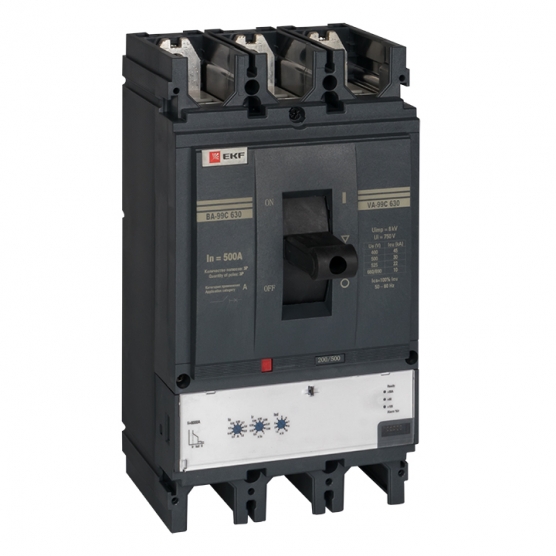 Слесарка.бай. Выключатель автоматический ВА-99C (Compact NS)  630/500А 3P 45кА EKF PROxima - стоимость, описание, магазин.
