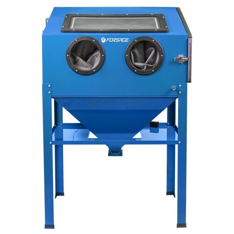 Слесарка.бай. Пескоструйная камера 220л Forsage F-SBC-220 ST (NEW): продажа в интернет-магазине оптом и в розницу. Гарантия. Доставка по всей стране.