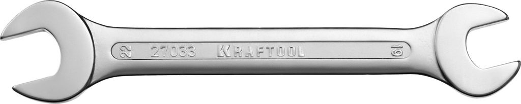 Слесарка.бай. Рожковый гаечный ключ 19 х 22 мм, (27033-19-22) KRAFTOOL под заказ - стоимость, описание, магазин.