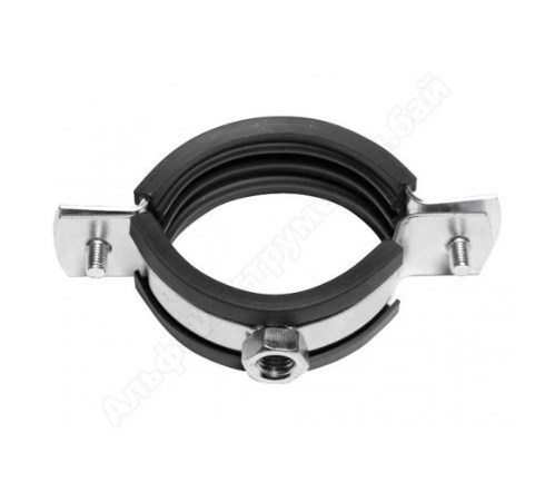 Слесарка.бай. B005302 Стальной хомут DIA 20MM-25MM (1/2"-M8/M10) (с ярлыком/1шт) - стоимость, описание, магазин.
