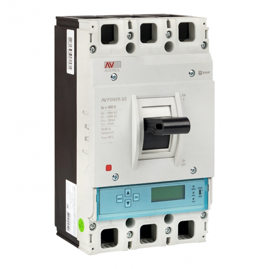 Слесарка.бай. Автоматический выключатель AV POWER-3/3 400А 100kA ETU6.2 EKF AVERES - стоимость, описание, магазин.