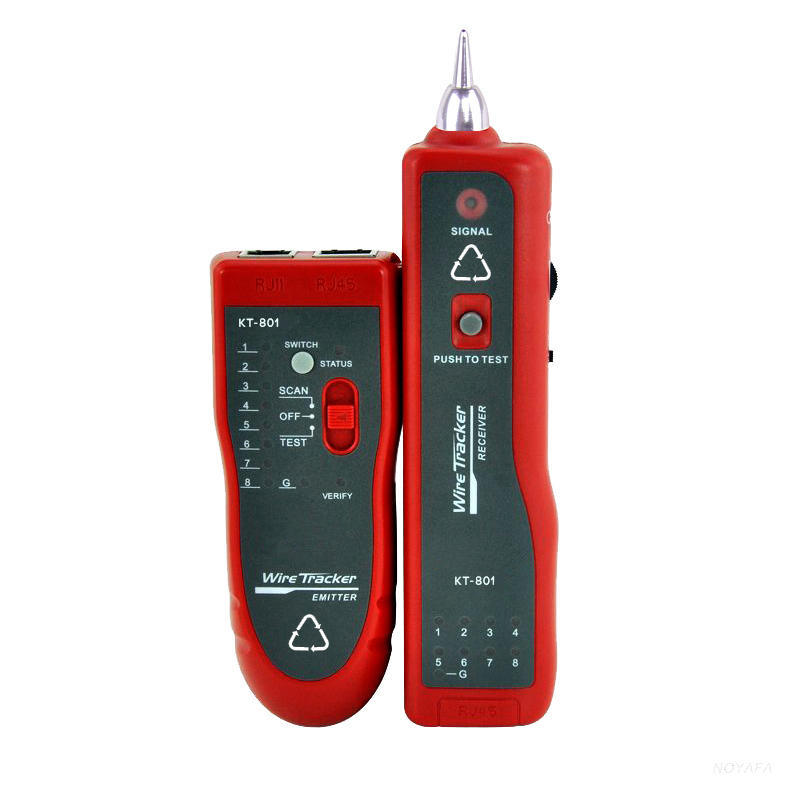 Слесарка.бай. LAN-тестер кабельный  с тон-генератором KT 801 PROLINE (КВТ) - стоимость, описание, магазин.