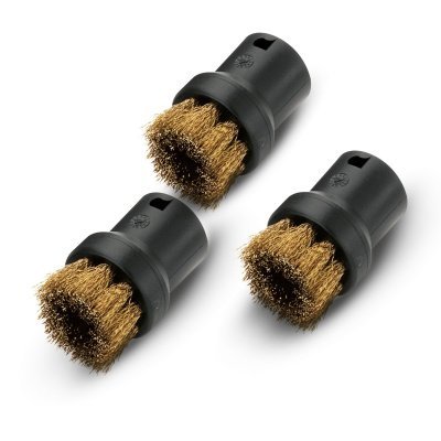 Слесарка.бай. Комплект круглых щеток с латунной щетиной Karcher 2.863-061.0: купить в интернет-магазине. 