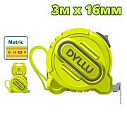 Слесарка.бай. Рулетка 3 м х 16 мм DYLLU DTMT1210M DTMT1210M: купить в интернет-магазине. 